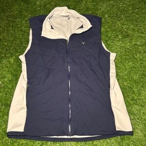 KJUS Men Release Vest MG40-H02 Bluejack National Golf Navy Gray XL